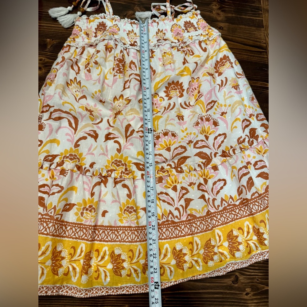 NWOT Jessica Simpson Juniors Floral Sundress Size XS Boho Festival - Picture 5 of 5